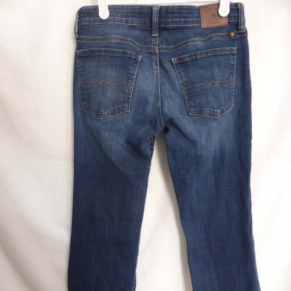 LUCKY BRAND Sweet Boot faded blue denim jeans, GUC - Picture 2 of 9